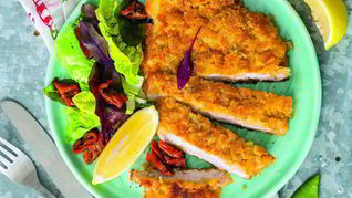 Венский шницель из свиного окорока