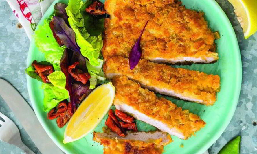 Рецепт венский шницель из свиного окорока