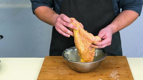 венский шницель из свиного окорока