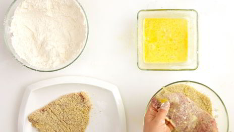 венский шницель на растительном масле