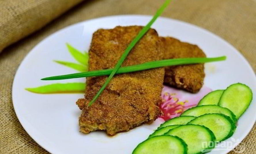 Рецепт венский шницель