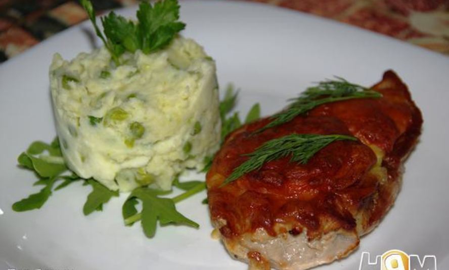 Рецепт запеченный свиной шницель