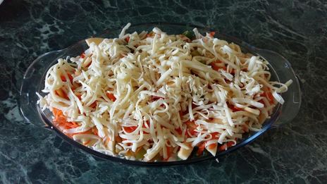 куриный стейк в духовке с овощами