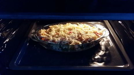 куриный стейк в духовке с овощами