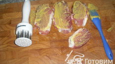 маринованые стейки жаренные в духовке