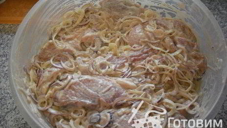 маринованые стейки жаренные в духовке