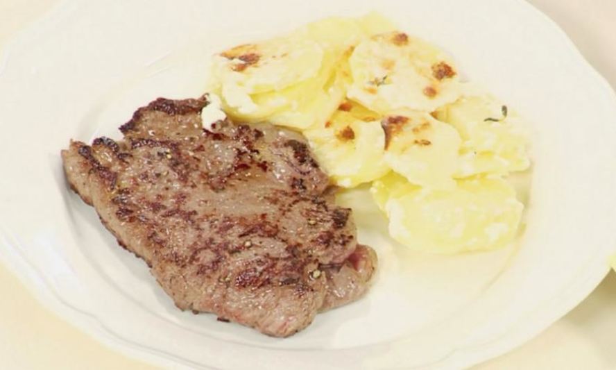 Рецепт минутный стейк