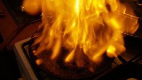 перечный раундрамб-стейк с грилованными овощами