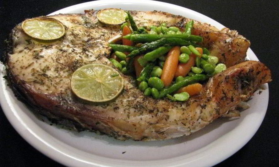 Рецепт рыбный стейк в компании