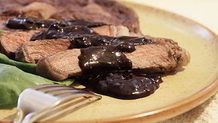 Шоколадный соус к стейку из говядины