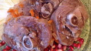 Стейк индейки с косточкой в духовке