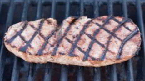 стейк из говядины на гриле