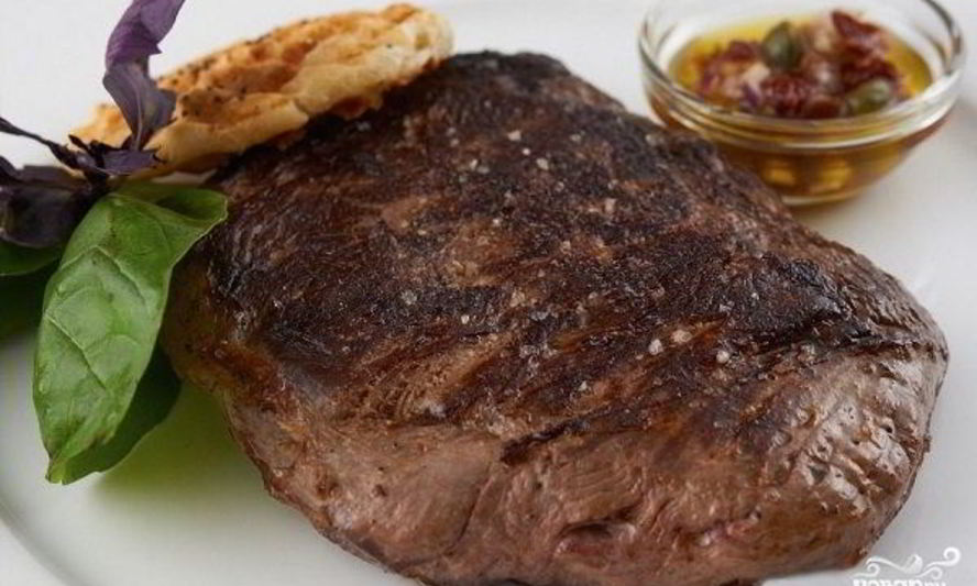 Рецепт стейк из конины