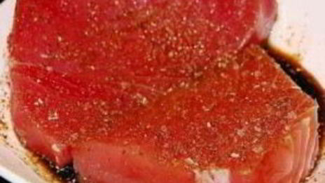 стейк из красной рыбы