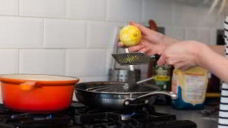 стейк из семги в сливочном соусе