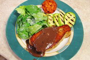 Стейк из семги