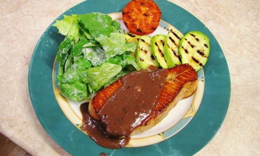 Рецепт стейк из семги