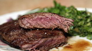 Стейк из страуса