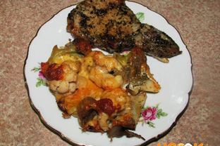 Стейк из свинины в духовке