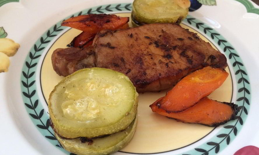 Рецепт стейк из свиной корейки