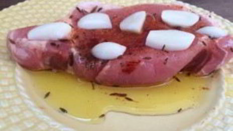 стейк из свиной корейки