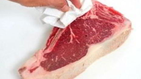 стейк на кости в духовке