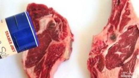 стейк рибай на гриле