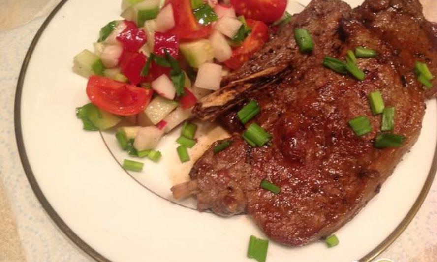 Рецепт стейк с бальзамическим соусом