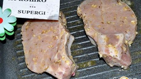 стейк с брюссельской капустой и сельдереем