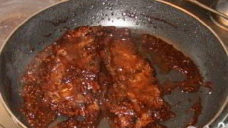 стейк с французским соусом