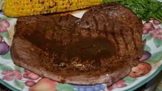 Стейки в бальзамической глазури