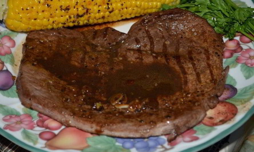 Рецепт стейки в бальзамической глазури