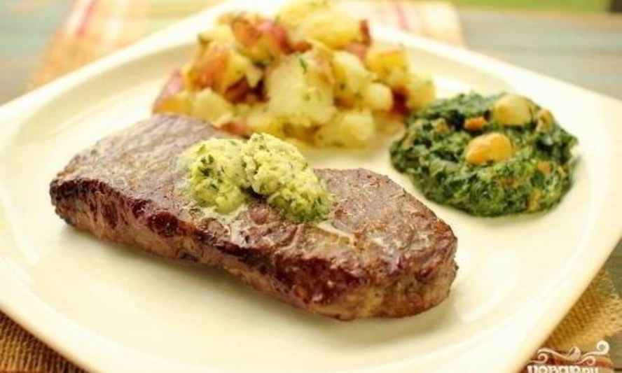 Рецепт стейки в духовке
