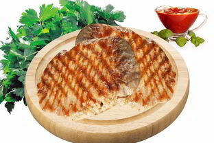 Свиной стейк в майонезном соусе