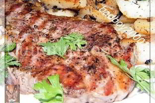 Свиной стейк