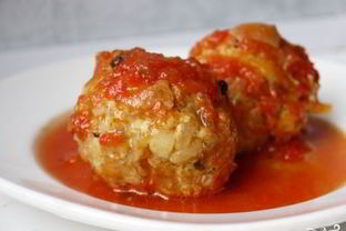 Диетические тефтели из куриного фарша