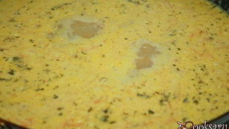 говяжьи тефтели с жареным луком