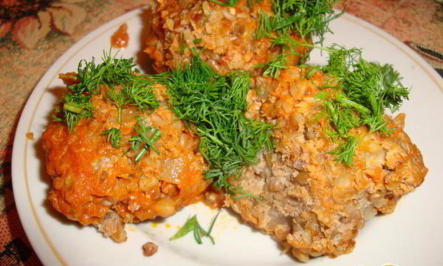 Рецепт гречневые тефтели