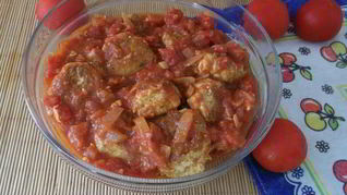 Итальянские тефтельки в томатном соусе