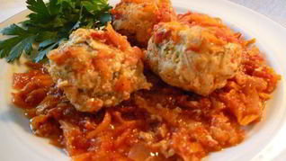 Куриные рубленые тефтельки