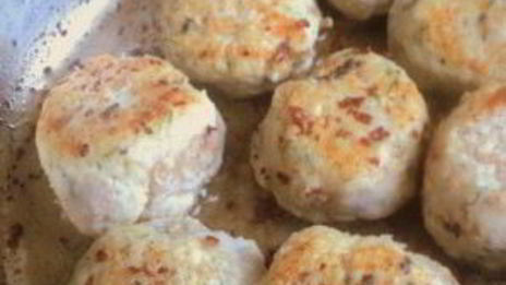 куриные тефтели с грибами