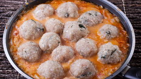 куриные тефтели с капустой