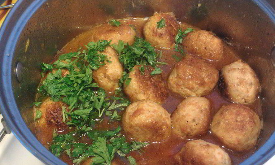 Рецепт куриные тефтели с тыквой