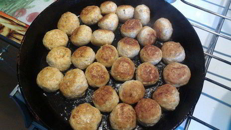 куриные тефтели с тыквой