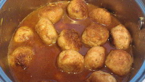 куриные тефтели с тыквой