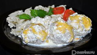 Куриные тефтели со сладким перцем