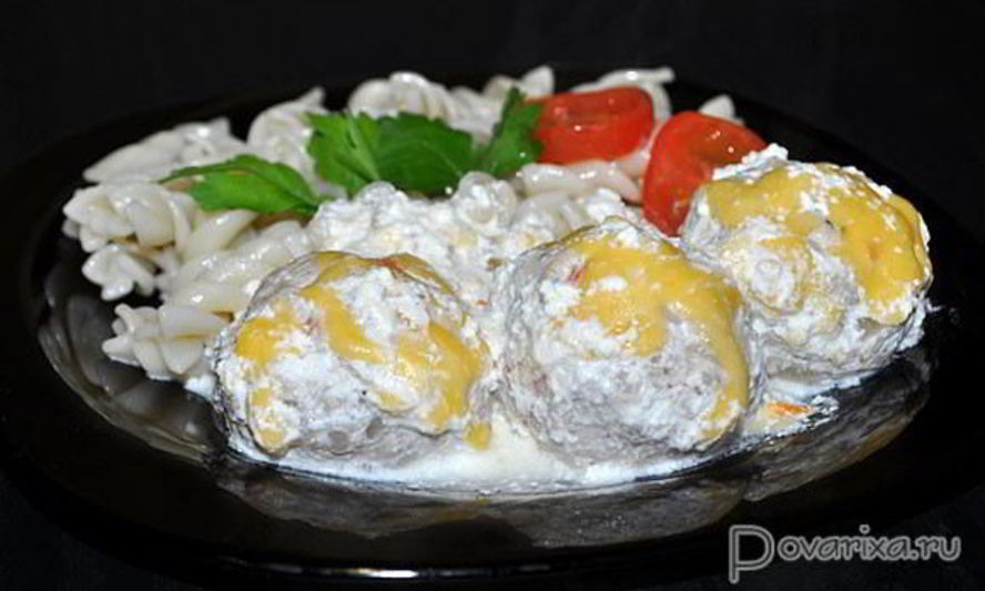 Рецепт куриные тефтели со сладким перцем