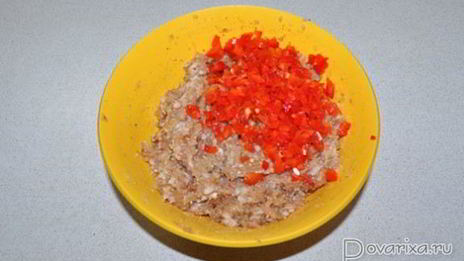 куриные тефтели со сладким перцем