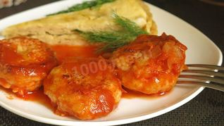 Куриные тефтели в мультиварке