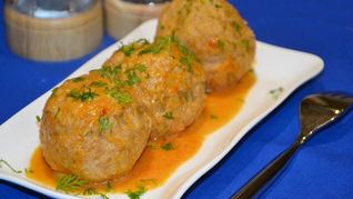 Мясные тефтели с капустой